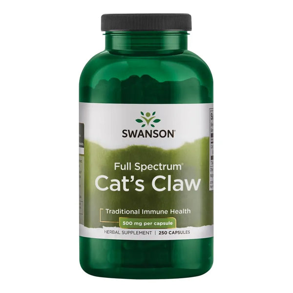 Cat S Claw 500 Mg Potente Antioxidante Natural 250 Cápsulas