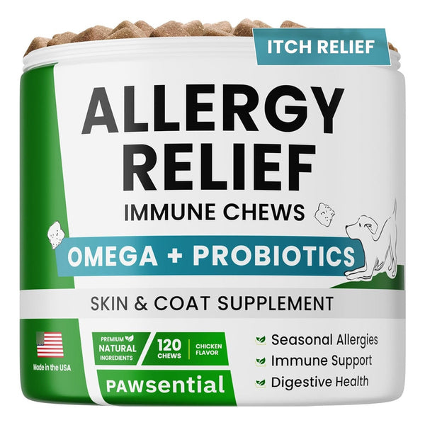 Masticables Para Perros Picazón Piel Omega 3 Alivian Alergias Naturalmente