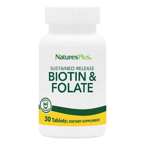 Capsulas Naturesplus Biotina Y Ácido Fólico Liberación Sostenida