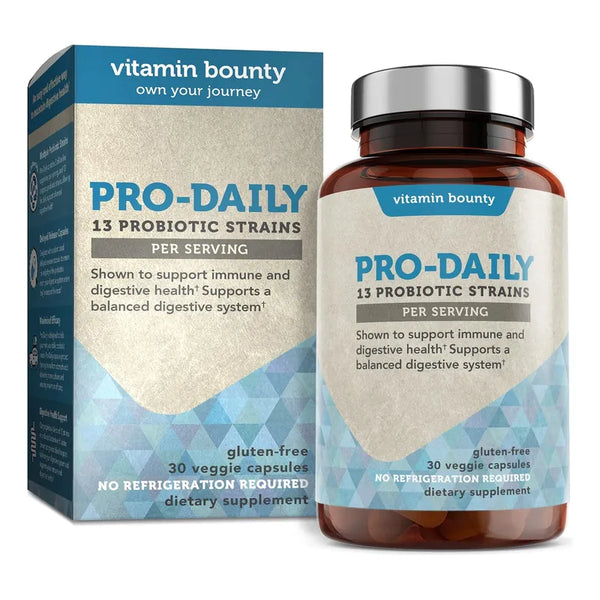Capsulas Probioticas Diarias Vitamin Bounty Salud Digestiva