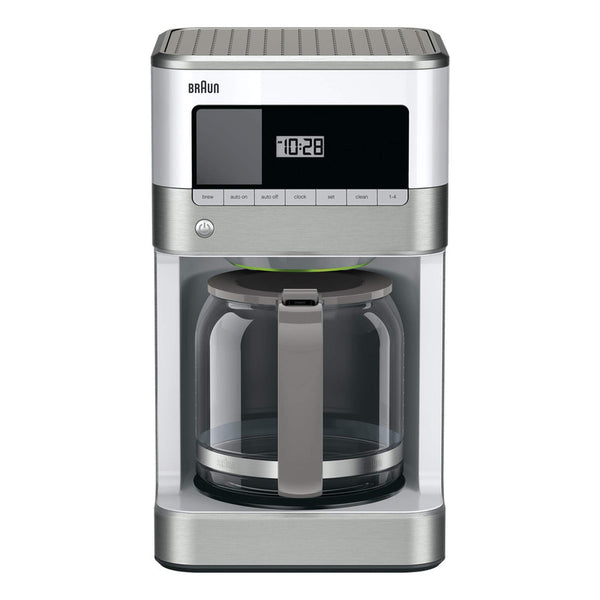 Cafetera Braun Brewsense KF6050WH Blanca Con Temporizador Y Sistema De Pausa