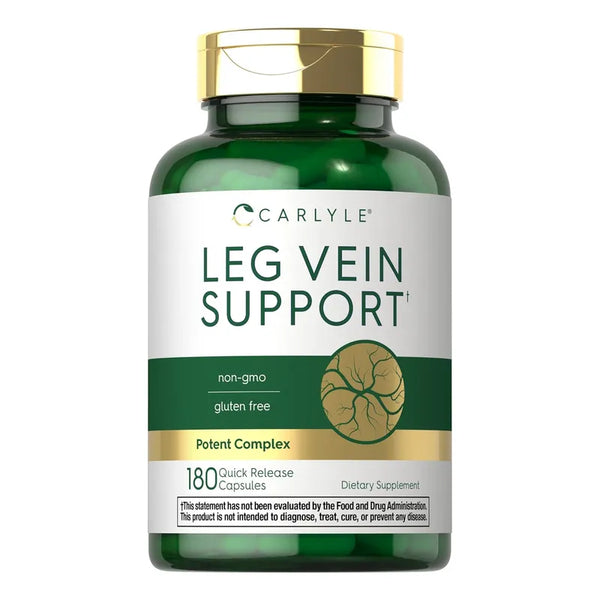 Capsulas Apoyo Venas Piernas Carlyle 180 Unidades Sin Gluten