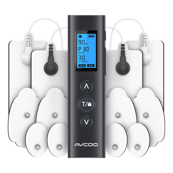 Estimulador Muscular Portátil Tens Ems 30 Modos Sin Dolor