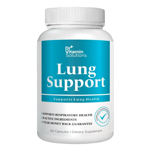 Apoyo Pulmonar Con Quercetina Y Vitamina C Lung Revive 60 Cápsulas
