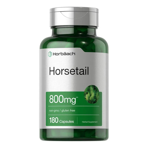 Capsulas Cola De Caballo 800 Mg Suplemento Herbario Natural Sin Gluten
