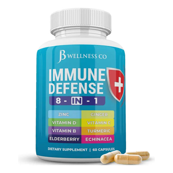 Capsulas 8 En 1 Refuerzo Inmunologico Con Zinc Y Vitamina D3