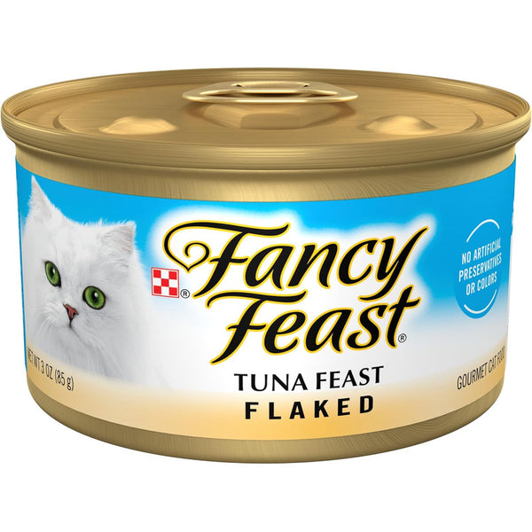 Alimento Humedo Para Gatos Fancy Feast Atun En Hojuelas Nutricion Completa