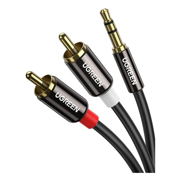 Cable Auxiliar 3.5mm A 2rca Audio Estéreo De Alta Calidad