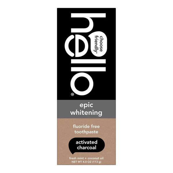 Crema De Dientes Epic Carbon Activado Sin Fluor Blanqueadora Natural