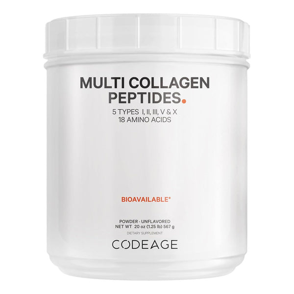 Colageno Codeage Multi Collagen Proteinas Hidrolizado Alta Calidad