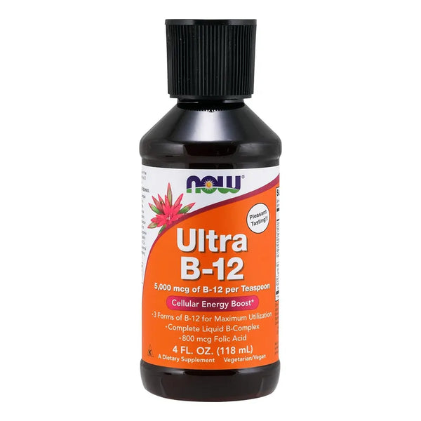 B12 Ultra 120 Ml Doble Energía Y Vitalidad 2 Frascos Importado
