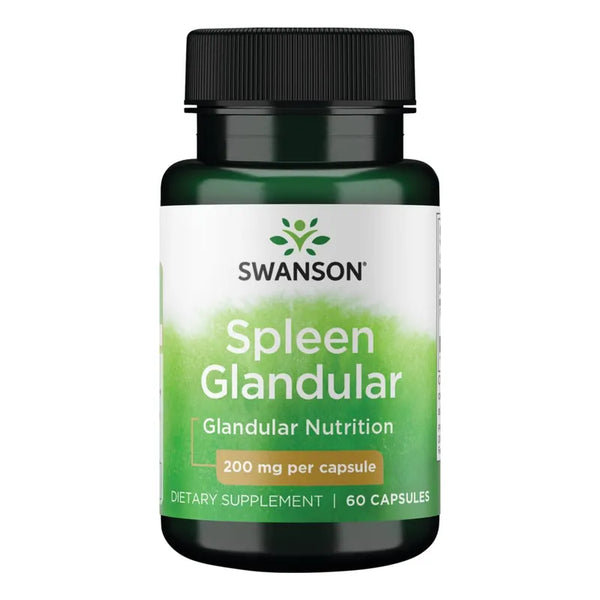 Bazo Crudo Glandular 200mg 60 Cápsulas Apoyo Salud Importado Alta Calidad Sin OMG