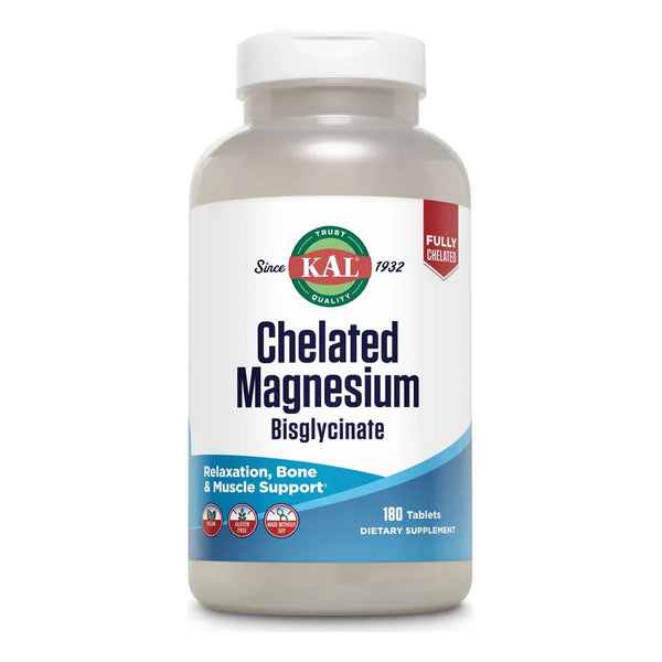 Magnesio Bisglicinato Quelado Alta Absorción Relajación Natural