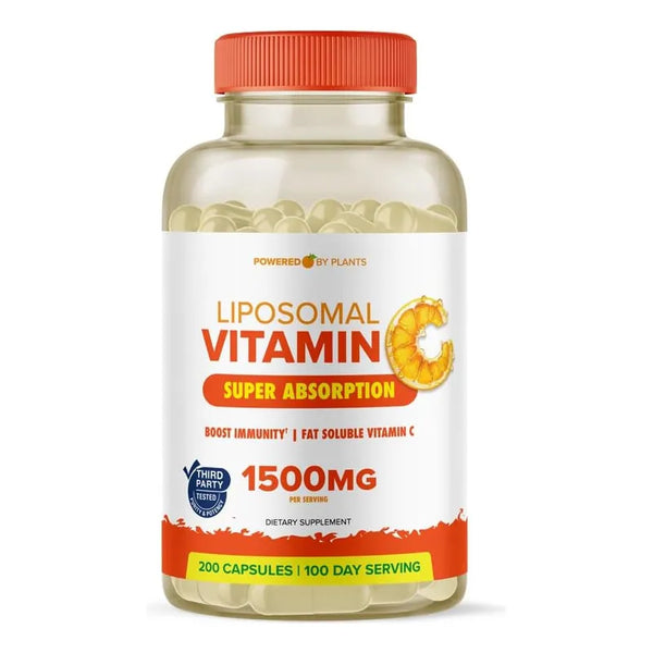Capsulas Liposomales Vitamina C 1500 Mg Suplemento Alta Absorcion