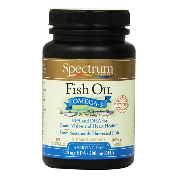 Aceite De Pescado Omega 3 1000 Mg 100 Softgels Saludable Y Sostenible