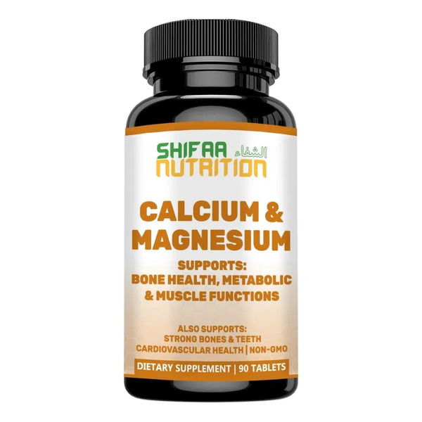 Calcio Magnesio Halal Vitamina D3 30 Porciones Salud Ósea