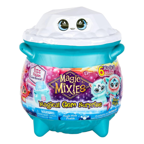 Magical Gem Surprise Water Magic Cauldron Mixie Peluche Anillo Mágico Revelación