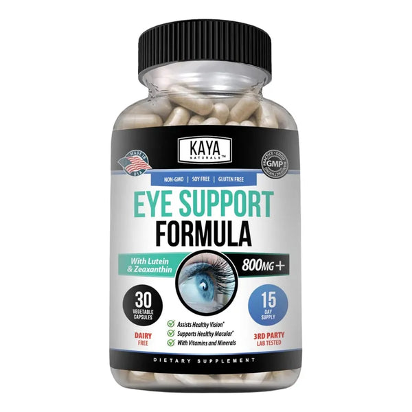Capsulas De Luteina Y Zeaxantina Salud Ocular 800 Mg 30 Capsulas