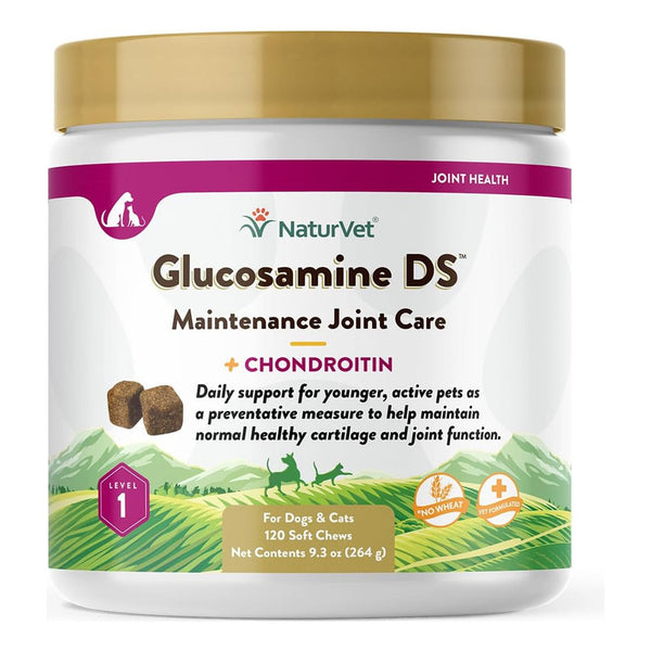 Suplemento Glucosamina Ds Naturvet Mantenimiento Para Mascotas