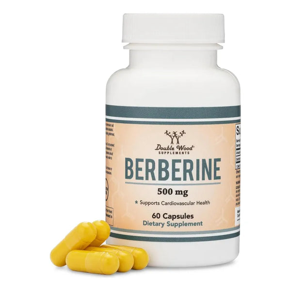 Berberina 500 Mg Hcl Soporte Cardiovascular Envejecimiento Saludable