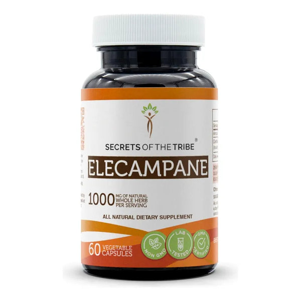 Cápsulas Elecampane 1000 Mg Raiz Seca Alta Potencia y Pureza