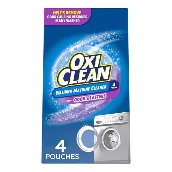Limpiador Para Lavadora Paquete 4 Unidades OxiClean Con Aroma Efectividad Garantizada