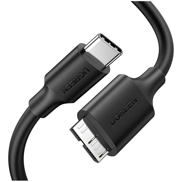 Cable Usb-C A Micro B Para Disco Duro Externo Transferencia 5 Gbps 1 Metro