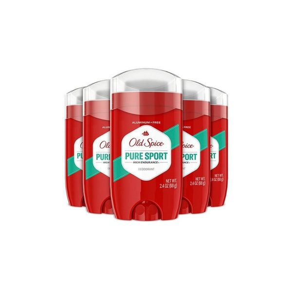 Desodorante Old Spice Sport En Barra X5 Fragancia Duradera Sin Alcohol