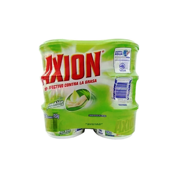 Crema Lavaplatos Axion Con Aloe Protectora De Manos Pack 6 Unidad