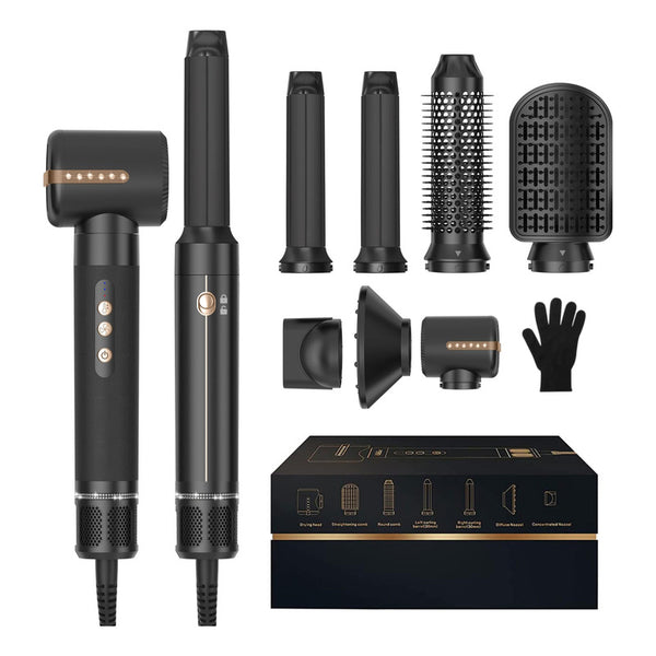 Cepillo De Aire Caliente Yitrust 7 En 1 Con Tecnologia Avanzada Antifrizz