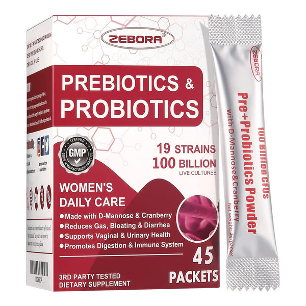 Probióticos 100 Billones Cfu 19 Cepas Ph Olor 45 Pack Para Mujer