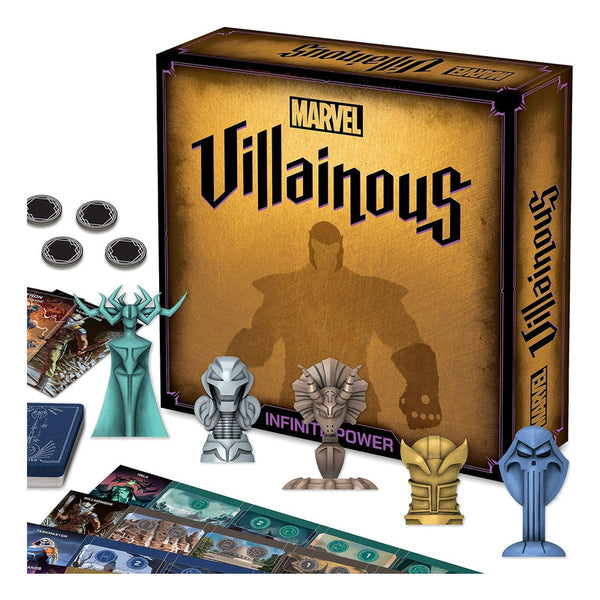 Ravensburger Marvel Villainous Infinite Power Juego De Mesa Estrategia Para 2 Jugadores