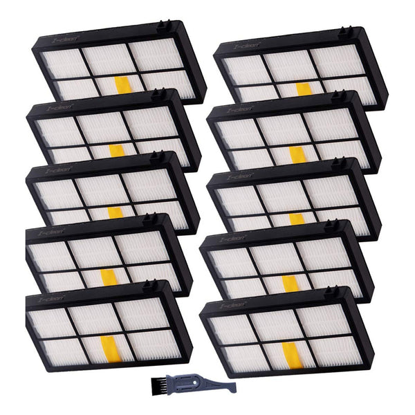 Filtro Hepa Repuesto Para Irobot Roomba Serie 800 Y 900 Kit De 10 Filtros