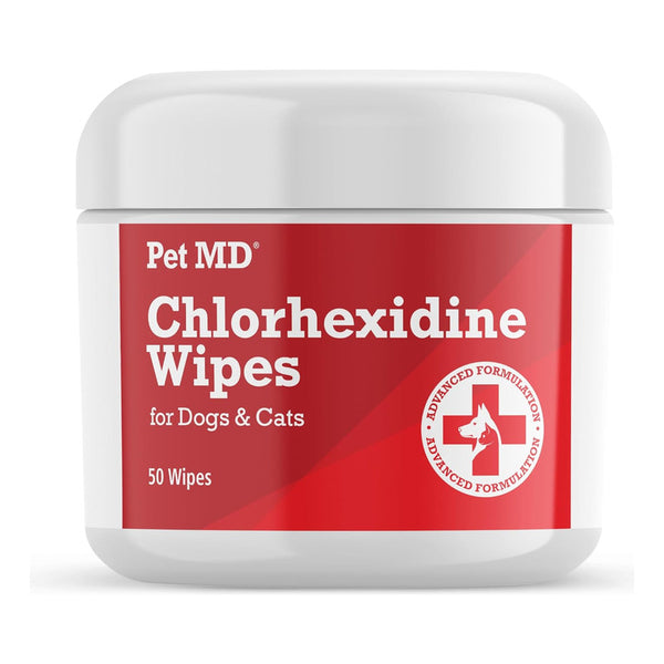 Toallitas De Limpieza Para Mascotas Con Aloe 50 Unidades Efectivas Y Suaves