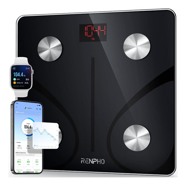 Bascula Inteligente Renpho Elis 1 Bluetooth Para Composicion Y Salud Corporal
