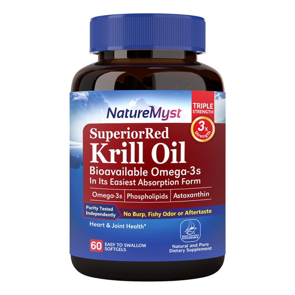 Aceite De Krill 1000 Mg Natural Extra Fuerte Para Salud Y Bienestar