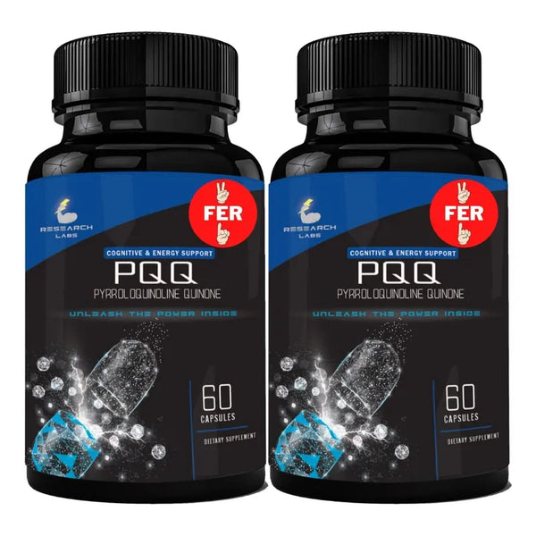Capsulas Pqq Ultra Pura 20 Mg 120 Unidades De Energia Y Apoyo Cognitivo