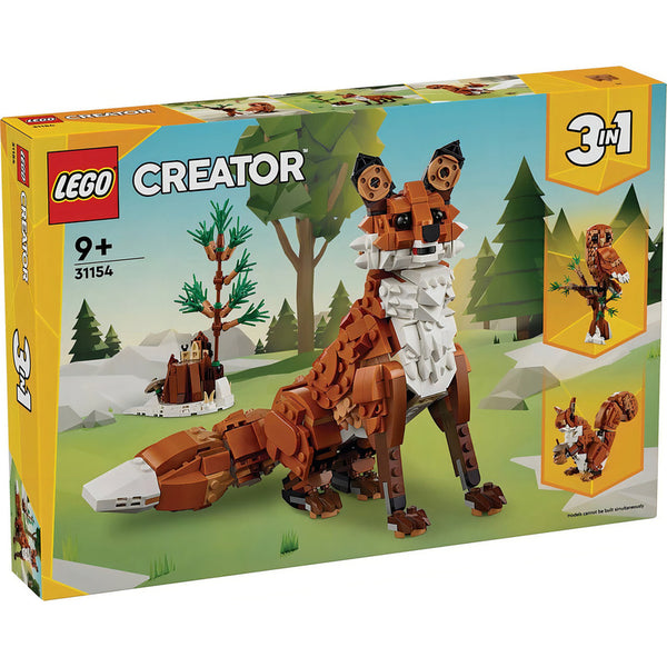 Lego Creator Red Fox Forest Animals 667 Piezas Juguete Creativo para Niños