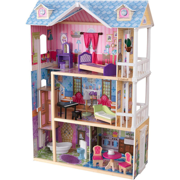 Casa De Muñecas De Madera Kidkraft My Dreamy Con Luces Sonidos Y Muebles