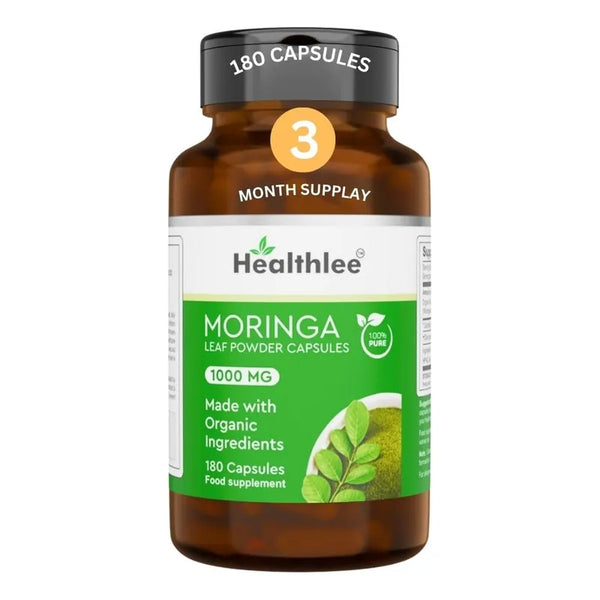 Capsulas Moringa Oleifera Organica 1000 Mg Suplemento Saludable