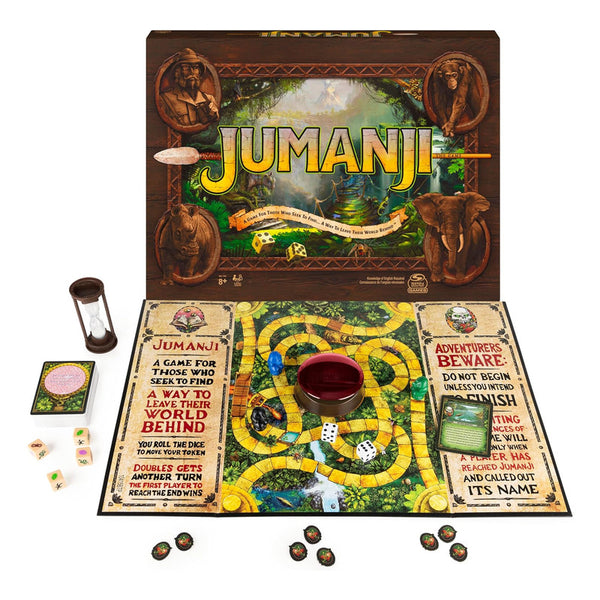 Jumanji The Game Spin Master Juego De Mesa Aventura Familiar Para Niños Y Adultos