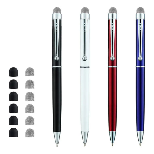 Bolígrafos Stylus 4 Puntas Híbridas Ideal Para Pantalla Táctil