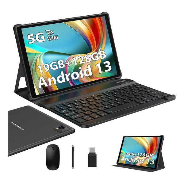 Tablet Android 2024 Powmus Tablet 10 Pulgadas 19GB RAM 1TB Almacenamiento