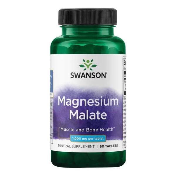 Malato De Magnesio 150Mg Elementales 1000Mg Apoyo Neuromuscular Vegetariano
