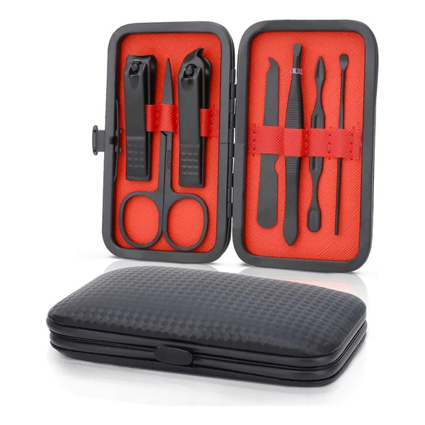 Kit Manicura Profesional 7 En 1 Cuidado De Uña Set Completo Viaje