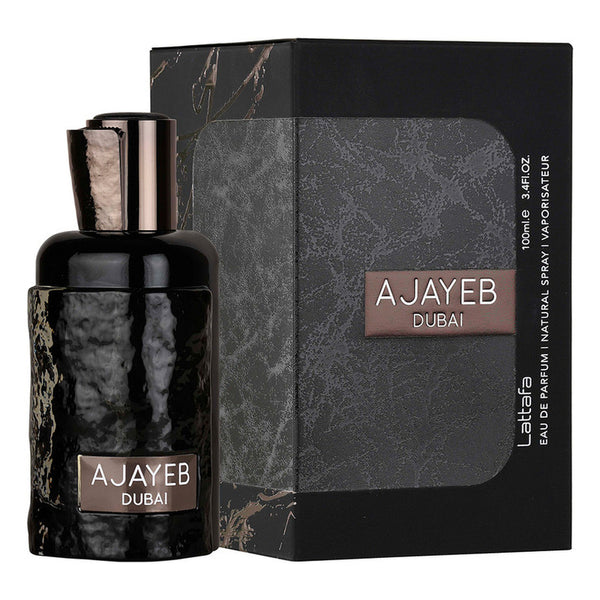 Perfume Hombre Lattafa Ajayeb Dubai Edp 100ml Larga Duración Para Noches Inolvidables
