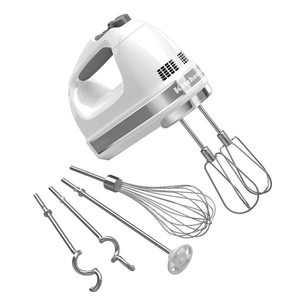 Batidora De Mano KitchenAid 9 Velocidades Con Accesorios Turbo Beater Ii