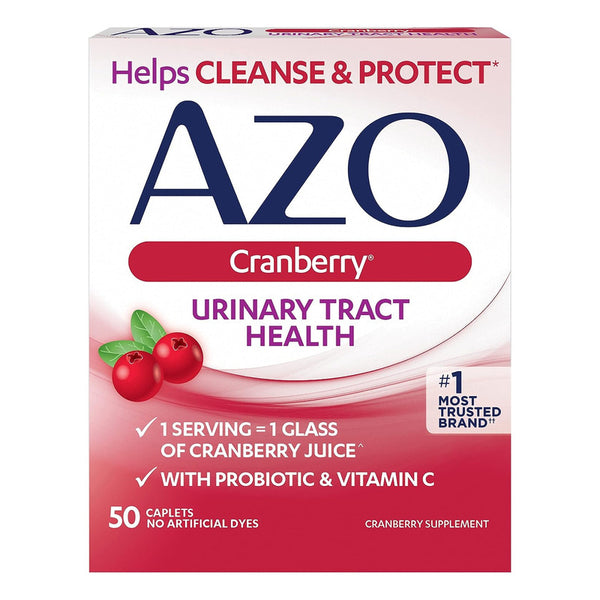 Azo Tracto Urinario Arandano Tabletas Suplemento 50 Capsulas