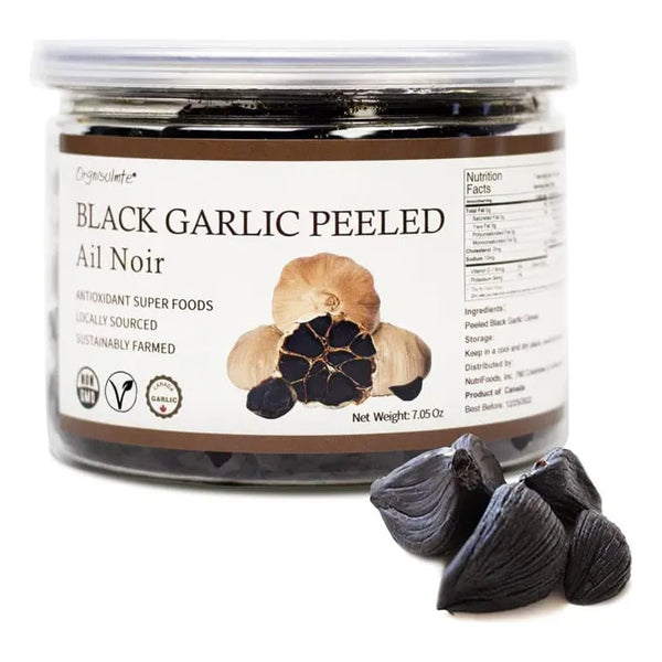 Ajo Negro Fermentado Pelado Saludable 200g