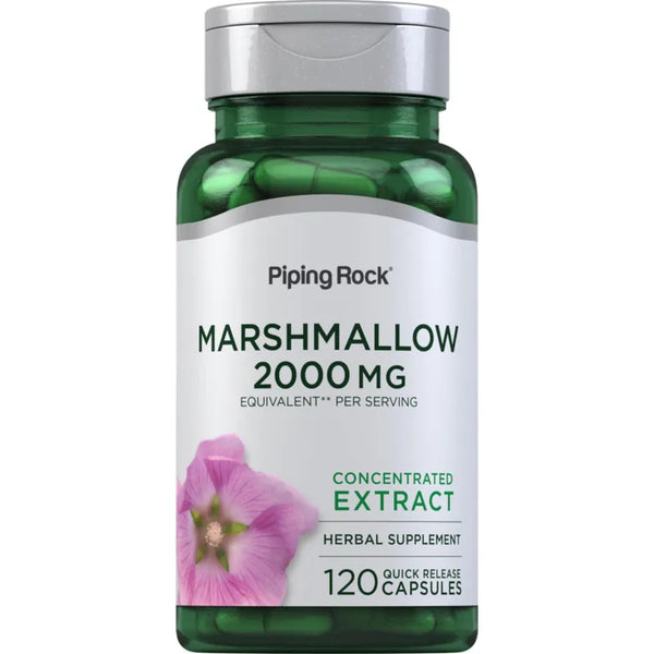 Capsulas Raiz Malvavisco 2000mg 120 Unidades Extracto Concentrado Sin Gluten